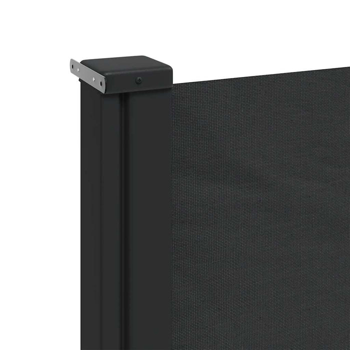 Copertina laterală retractabilă, negru, 220x500 cm - WALTI WALTI