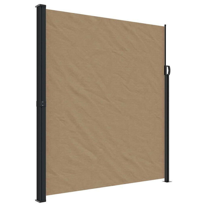 Copertina laterală retractabilă, gri taupe, 220x500 cm - WALTI WALTI