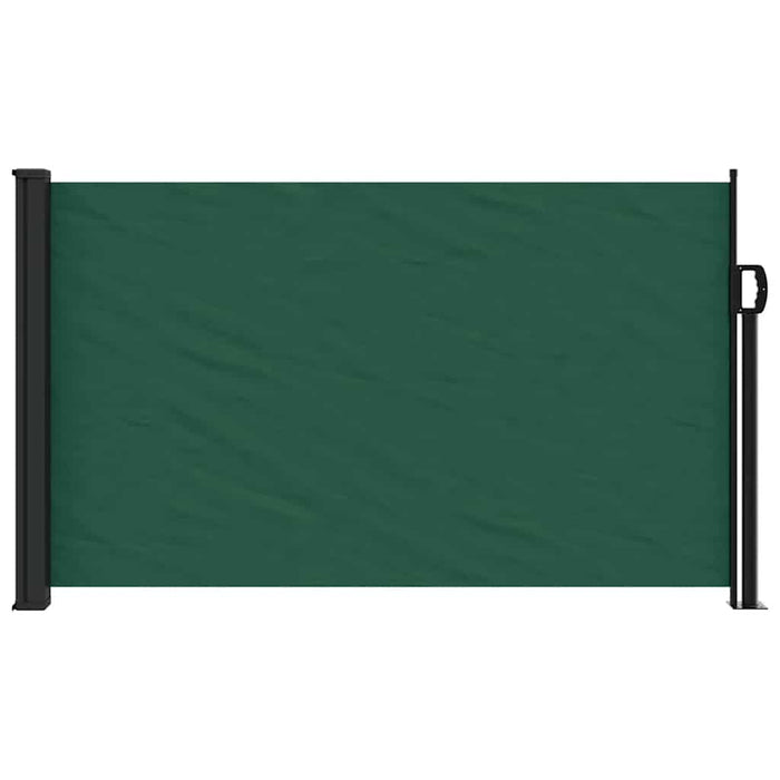 Copertină laterală retractabilă, verde închis, 120 x 600 cm WALTI