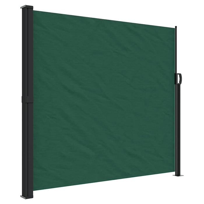 Copertină laterală retractabilă, verde închis, 180x600 cm WALTI