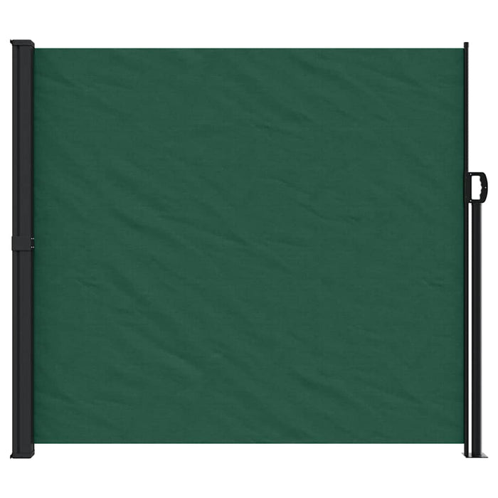 Copertină laterală retractabilă, verde închis, 180x600 cm WALTI