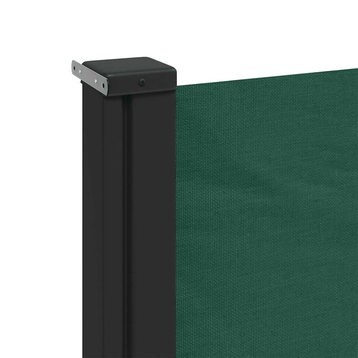 Copertină laterală retractabilă, verde închis, 180x600 cm WALTI