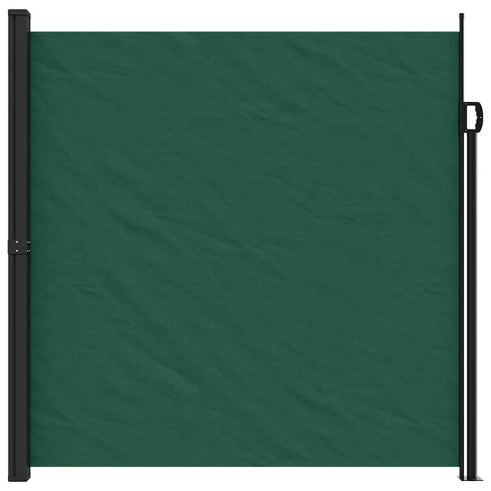 Copertină laterală retractabilă, verde închis, 200x600 cm WALTI