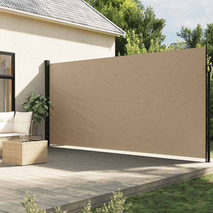 Copertină laterală retractabilă, bej, 220x600 cm - WALTI WALTI