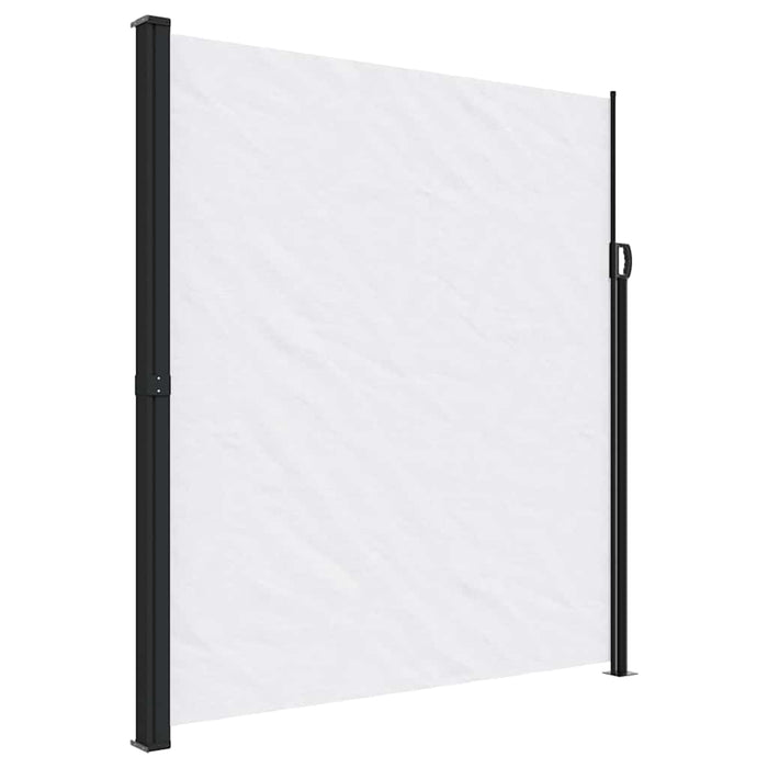 Copertină laterală retractabilă, alb, 220x600 cm WALTI