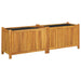 Jardinieră de grădină cu căptușeală 153x38,5x50 cm, lemn acacia - WALTI WALTI