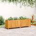 Jardinieră de grădină cu căptușeală 153x38,5x50 cm, lemn acacia - WALTI WALTI