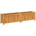Jardinieră de grădină cu căptușeală 199x38,5x50 cm, lemn acacia - WALTI WALTI
