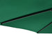 Umbrelă soare de grădină stâlp din lemn verde 225x225x212 cm - WALTI WALTI