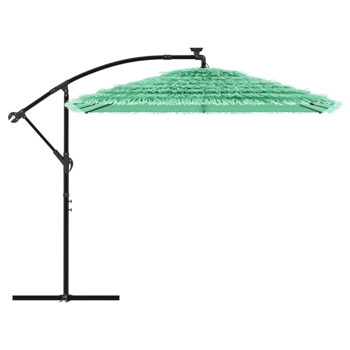 Umbrelă soare de grădină cu stâlp din oțel verde 246x246x230 cm - WALTI WALTI