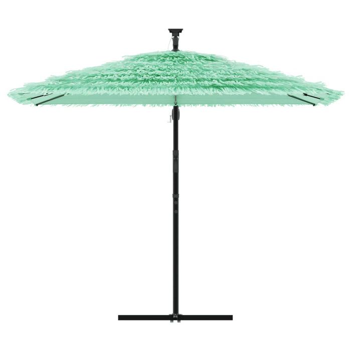 Umbrelă soare de grădină cu stâlp din oțel, verde 269x269x235cm - WALTI WALTI