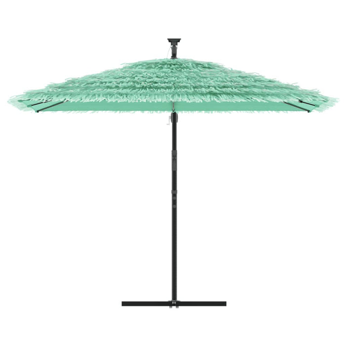 Umbrelă soare de grădină cu stâlp din oțel verde 290x290x238 cm - WALTI WALTI