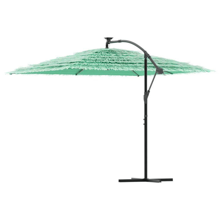 Umbrelă soare de grădină cu stâlp din oțel verde 290x290x238 cm - WALTI WALTI