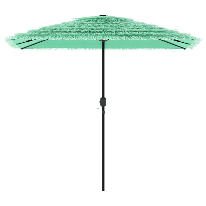 Umbrelă soare de grădină cu stâlp din oțel verde 248x248x248 cm - WALTI WALTI