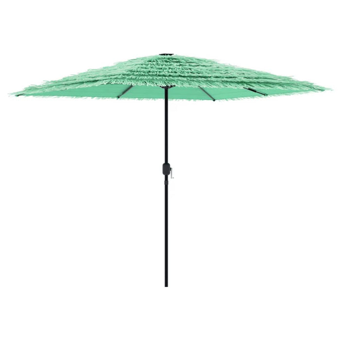 Umbrelă soare de grădină cu stâlp din oțel verde 248x248x248 cm - WALTI WALTI