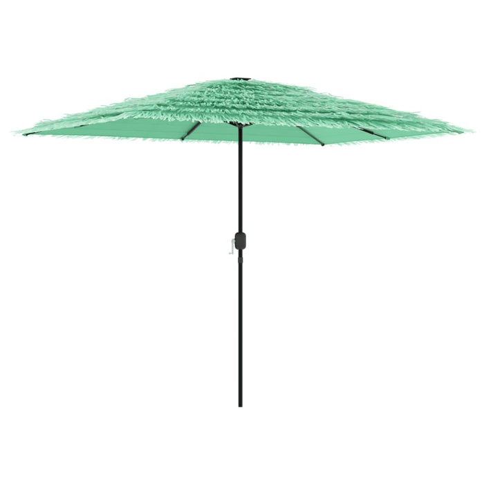 Umbrelă soare de grădină cu stâlp din oțel verde 300x200x250 cm - WALTI WALTI