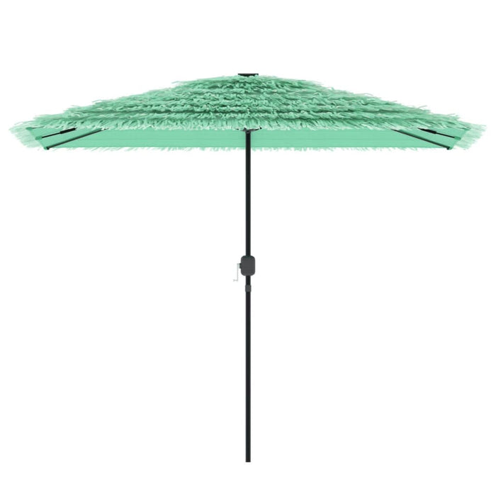 Umbrelă soare de grădină cu stâlp din oțel verde 300x200x250 cm - WALTI WALTI