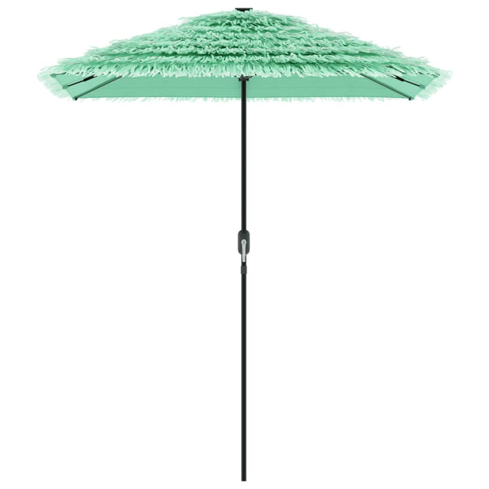 Umbrelă soare de grădină cu stâlp din oțel verde 300x200x250 cm - WALTI WALTI