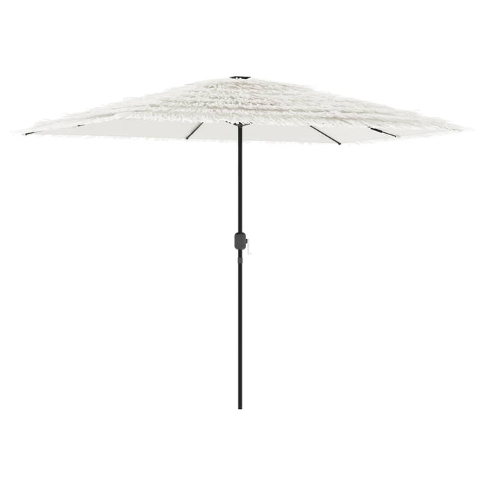 Umbrelă soare de grădină cu stâlp din oțel, alb 300x200x250 cm - WALTI WALTI