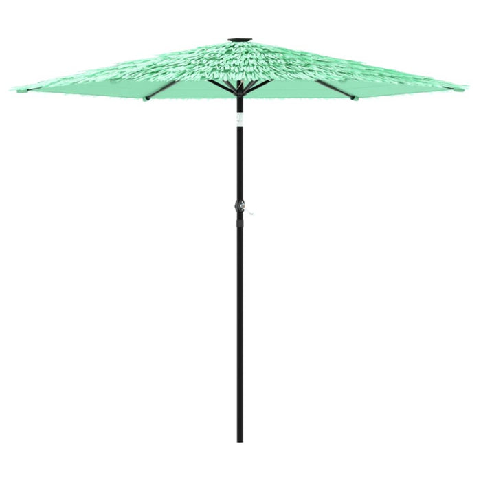 Umbrelă soare de grădină stâlp din lemn verde 223x223x213 cm - WALTI WALTI