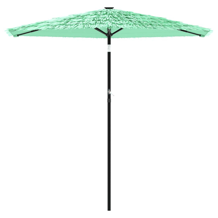 Umbrelă soare de grădină stâlp din lemn verde 223x223x213 cm - WALTI WALTI