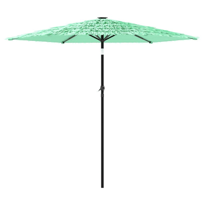 Umbrelă soare de grădină cu stâlp din oțel verde 268x268x226 cm - WALTI WALTI