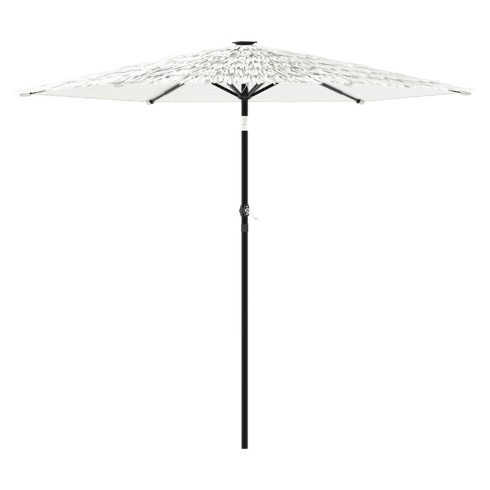 Umbrelă soare de grădină stâlp din oțel, alb 268x268x226cm - WALTI WALTI