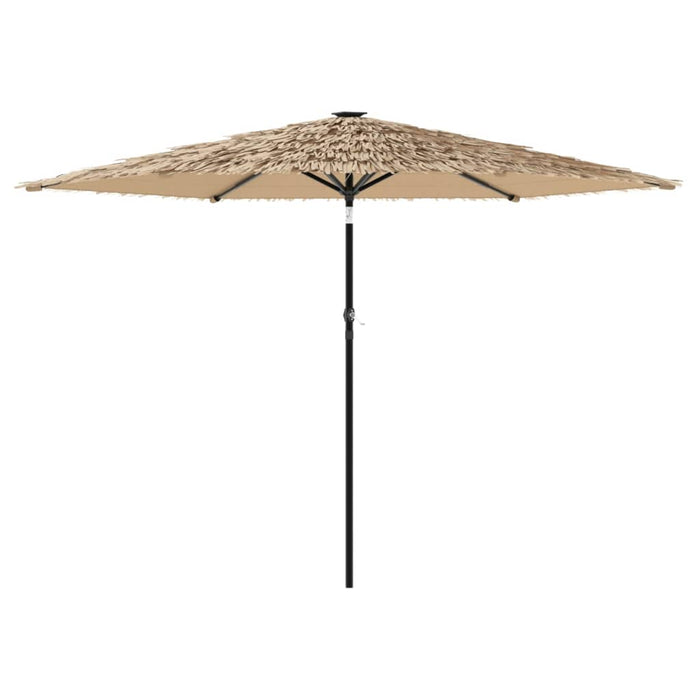 Umbrelă soare de grădină cu stâlp din oțel, maro 288x288x225 cm - WALTI WALTI