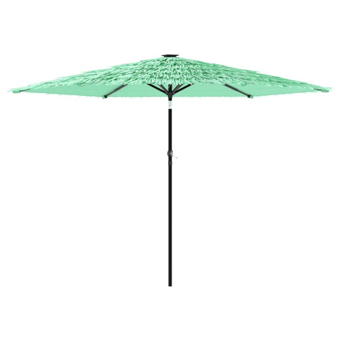 Umbrelă soare de grădină cu stâlp din oțel verde 288x288x225 cm - WALTI WALTI