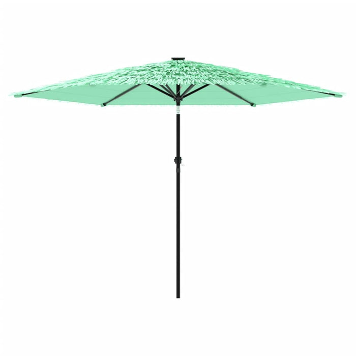 Umbrelă soare de grădină cu stâlp din oțel verde 288x288x225 cm - WALTI WALTI