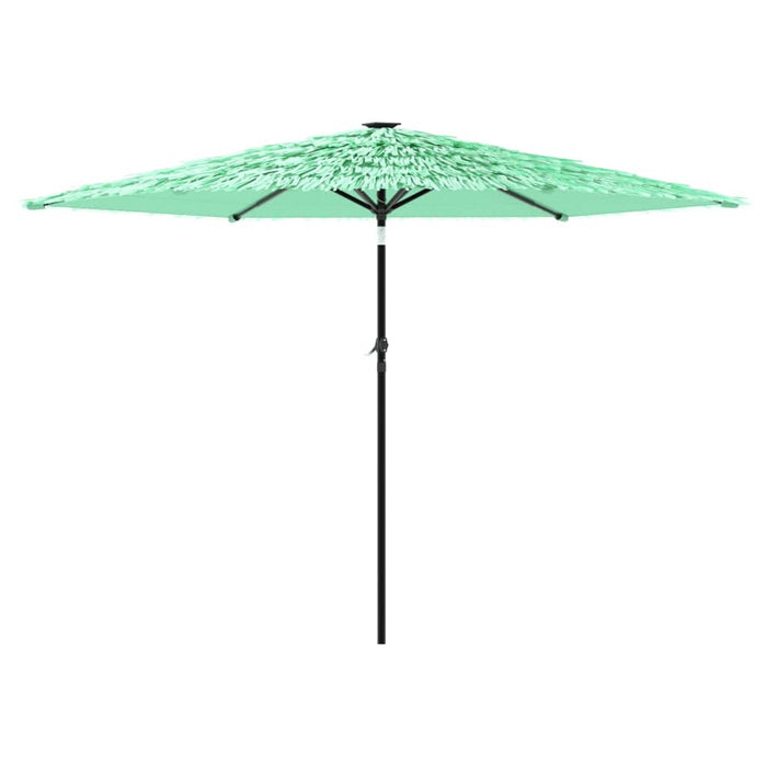 Umbrelă soare de grădină cu stâlp din oțel verde 288x288x225 cm - WALTI WALTI