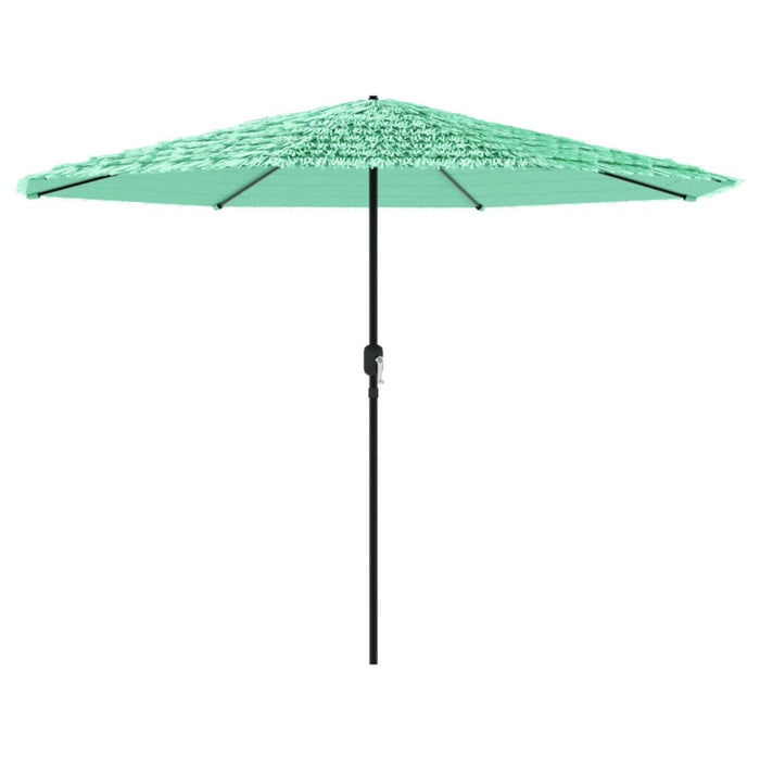 Umbrelă soare de grădină cu stâlp din oțel verde 324x324x247 cm - WALTI WALTI