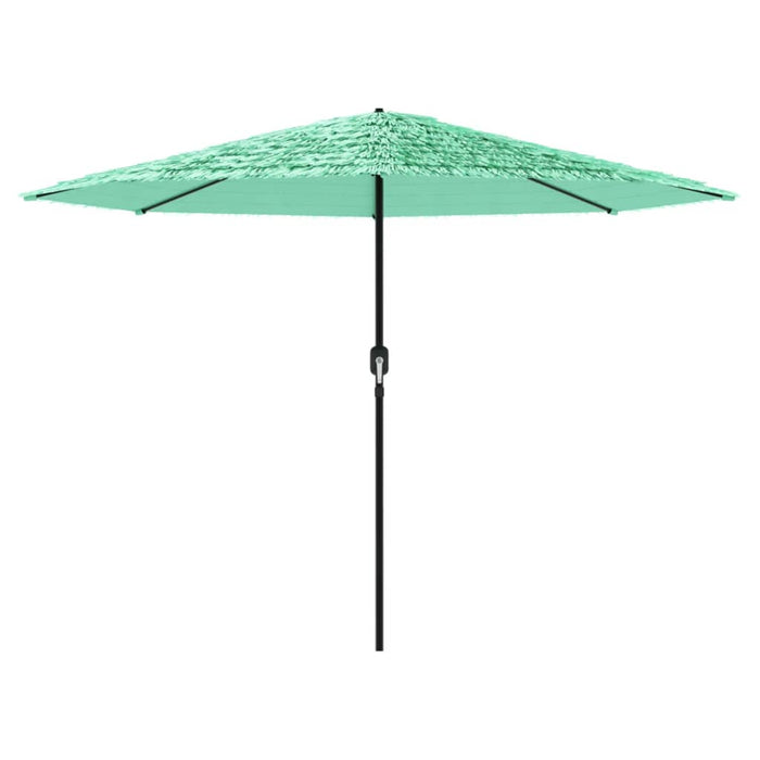 Umbrelă soare de grădină cu stâlp din oțel verde 324x324x247 cm - WALTI WALTI