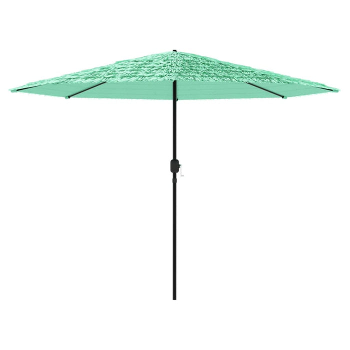 Umbrelă soare de grădină cu stâlp din oțel verde 324x324x247 cm - WALTI WALTI