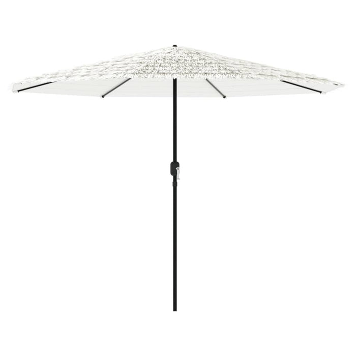 Umbrelă soare de grădină stâlp din oțel, alb 324x324x247 cm - WALTI WALTI