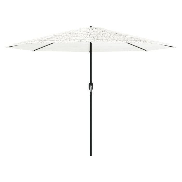 Umbrelă soare de grădină stâlp din oțel, alb 324x324x247 cm - WALTI WALTI