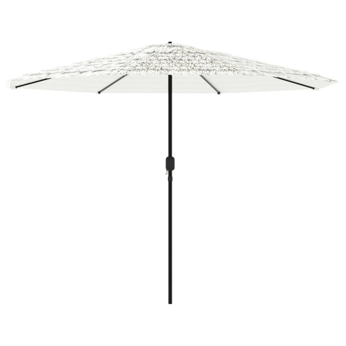 Umbrelă soare de grădină stâlp din oțel, alb 324x324x247 cm - WALTI WALTI