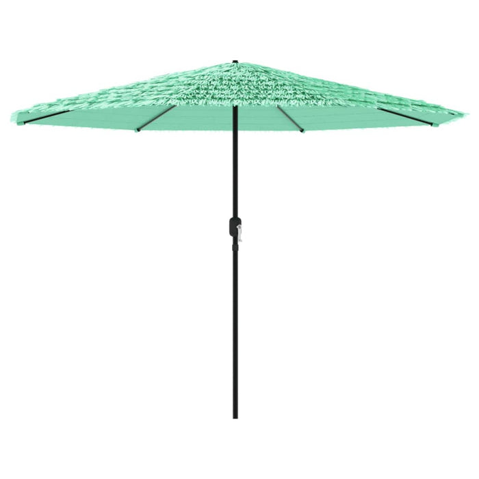 Umbrelă soare de grădină stâlp din lemn verde 388x388x248 cm - WALTI WALTI