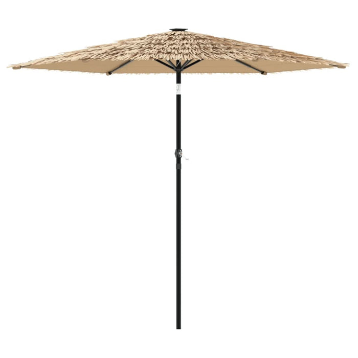 Umbrelă soare de grădină cu stâlp din oțel, maro 223x223x213 cm - WALTI WALTI