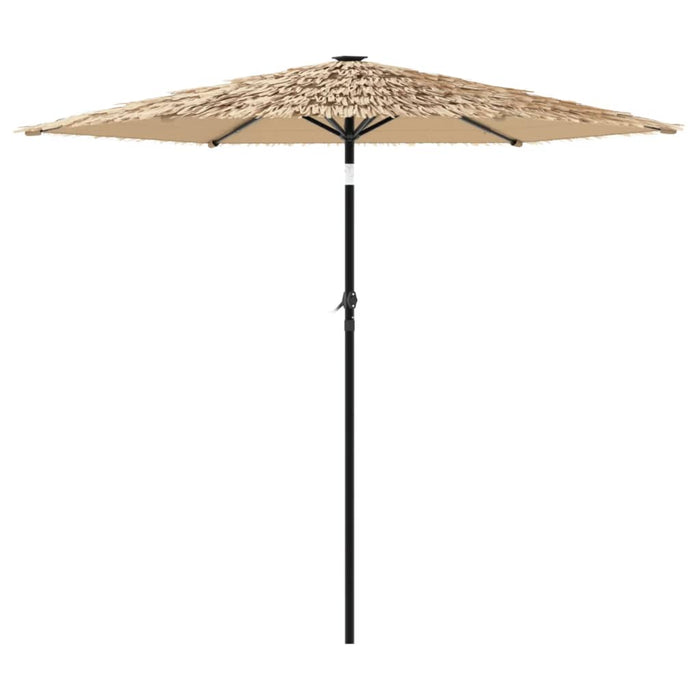 Umbrelă soare de grădină cu stâlp din oțel, maro 223x223x213 cm - WALTI WALTI