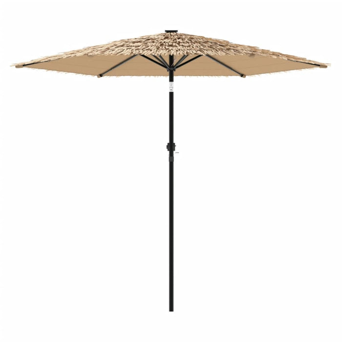 Umbrelă soare de grădină cu stâlp din oțel, maro 268x268x226 cm - WALTI WALTI