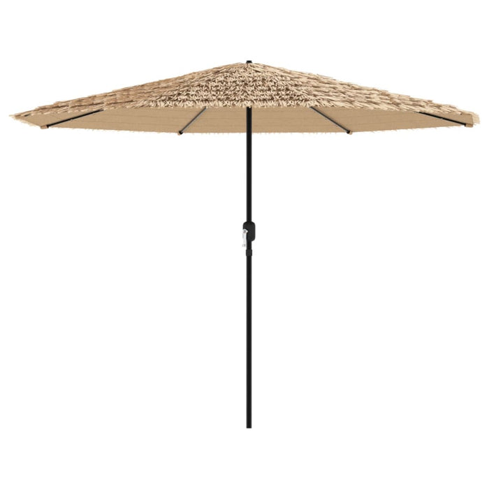 Umbrelă soare de grădină cu stâlp din oțel, maro 324x324x247 cm - WALTI WALTI