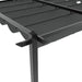 Foișor de grădină, acoperiș retractabil antracit 3x6 m aluminiu - WALTI WALTI