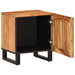 Noptiere, 2 buc., 40x34x46 cm, lemn masiv de acacia - WALTI WALTI