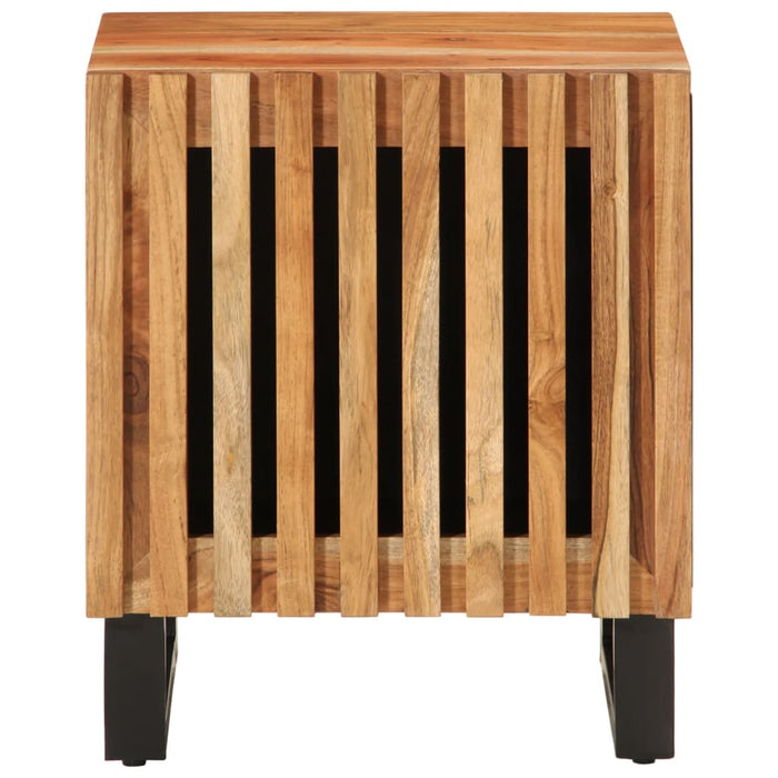 Noptiere, 2 buc., 40x34x46 cm, lemn masiv de acacia - WALTI WALTI