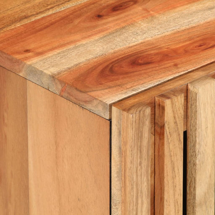 Noptiere, 2 buc., 40x34x46 cm, lemn masiv de acacia - WALTI WALTI