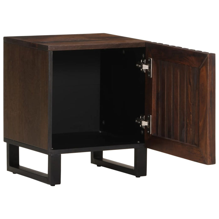 Noptiere, 2 buc., 40x34x46 cm, lemn masiv de acacia WALTI
