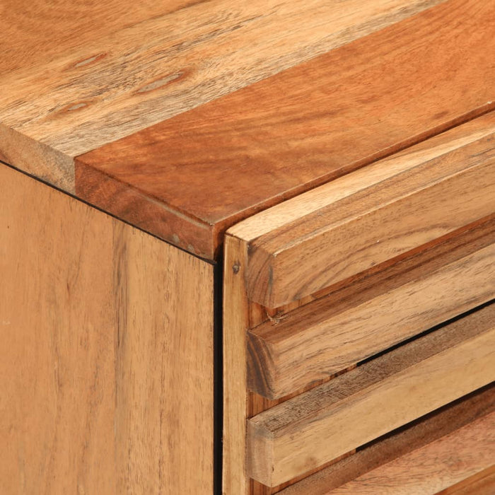 Noptiere, 2 buc., 40x34x46 cm, lemn masiv de acacia - WALTI WALTI