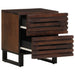 Noptiere, 2 buc., 40x34x46 cm, lemn masiv de acacia - WALTI WALTI