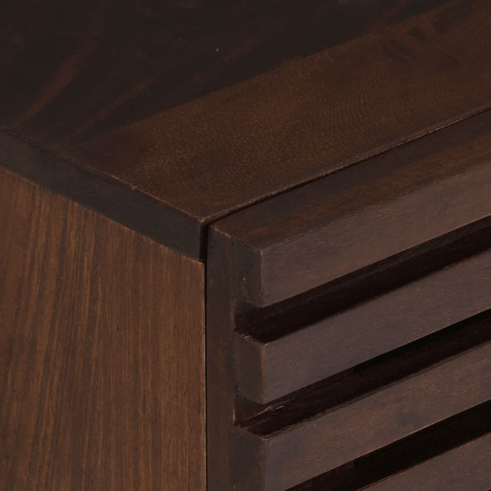 Noptiere, 2 buc., 40x34x46 cm, lemn masiv de acacia - WALTI WALTI